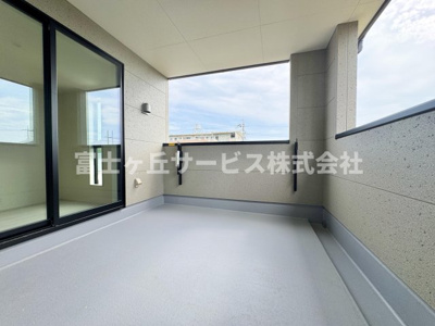 【バルコニー】 | 静岡市清水区三保 7期 新築一戸建て 2号棟