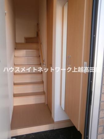 ラフィーネ姫川の玄関|玄関