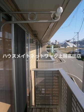 ラフィーネ姫川のバルコニー|バルコニー