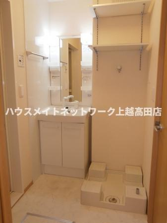 ラフィーネ姫川の独立洗面台|洗髪洗面化粧台