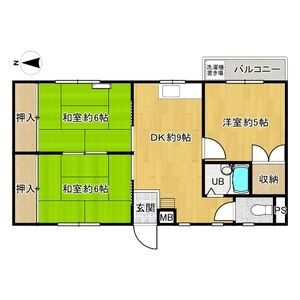 【間取り】 | 西町ロイヤルマンション