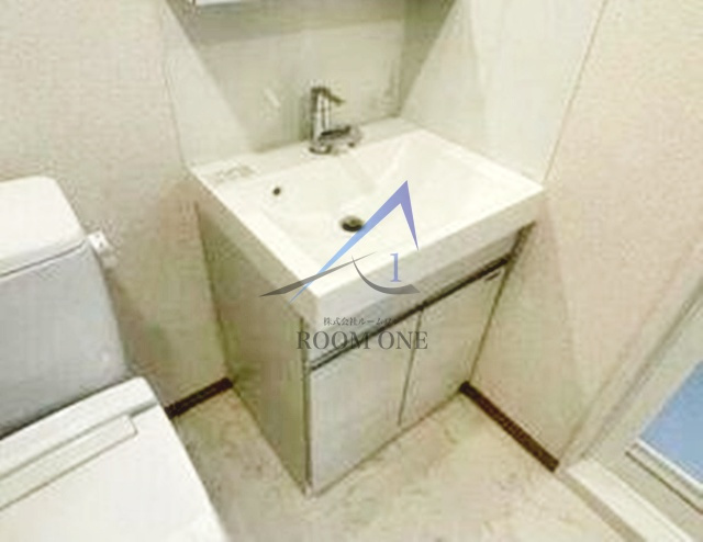 シーフォルム下丸子アジールコートの洗面所|洗面台です。