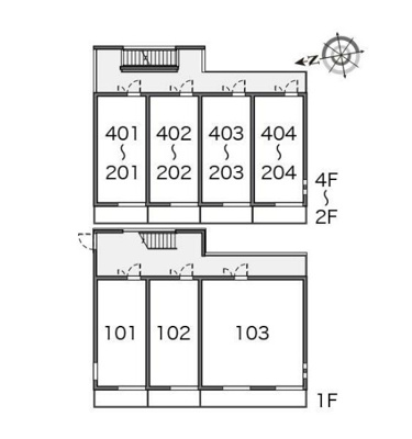 【区画図】 | クレイノ南品川ハイツⅢ | 区画図です