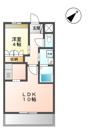 【間取り】 | ヴェルジュ　牧