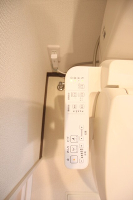 温水洗浄機能付き