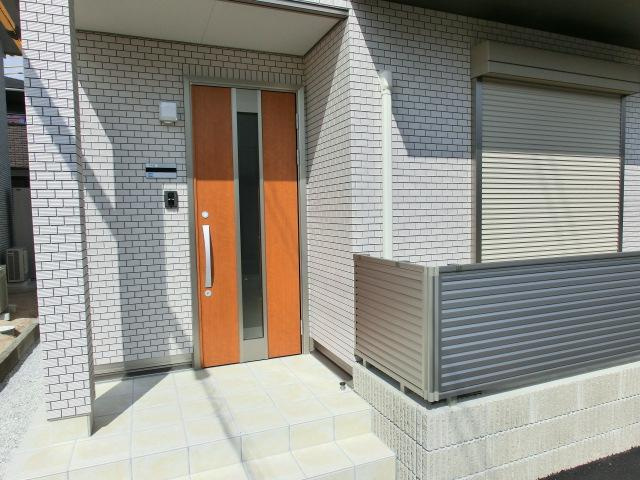 エルメゾン花尻の玄関