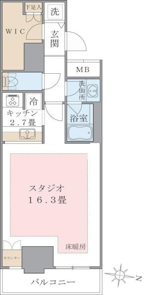 Ｂｒｉｌｌｉａ　ｉｓｔ　東雲キャナルコートの間取り
