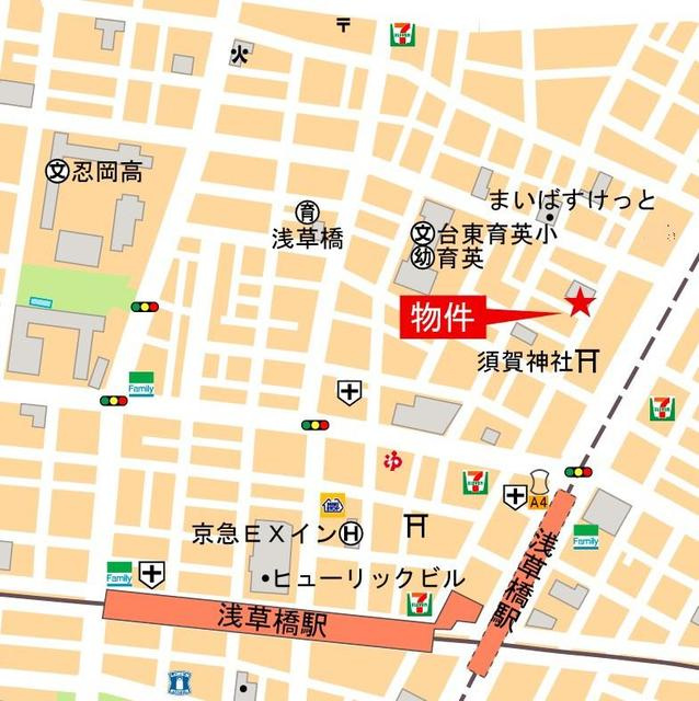 メーヴェ浅草橋の地図