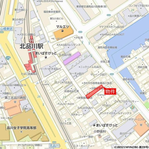 富士ハイムの地図