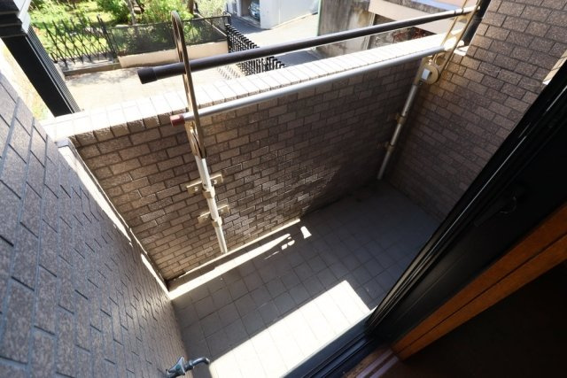 東雪谷４丁目住宅のバルコニー