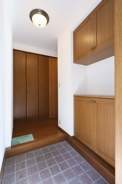 東雪谷４丁目住宅の玄関