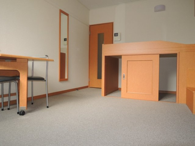 レオパレス月寒ベストフラットの寝室