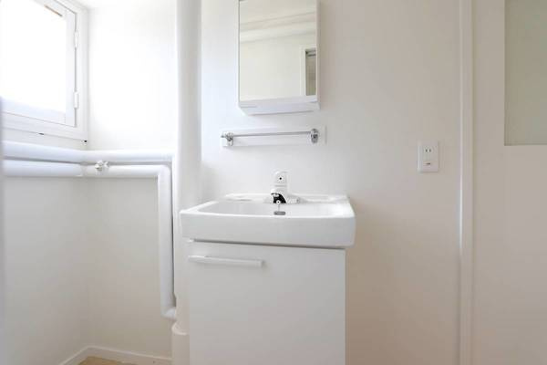 ビレッジハウス新川7号棟の洗面所|ビレッジハウスの同一物件・同一タイプの間取りの写真です