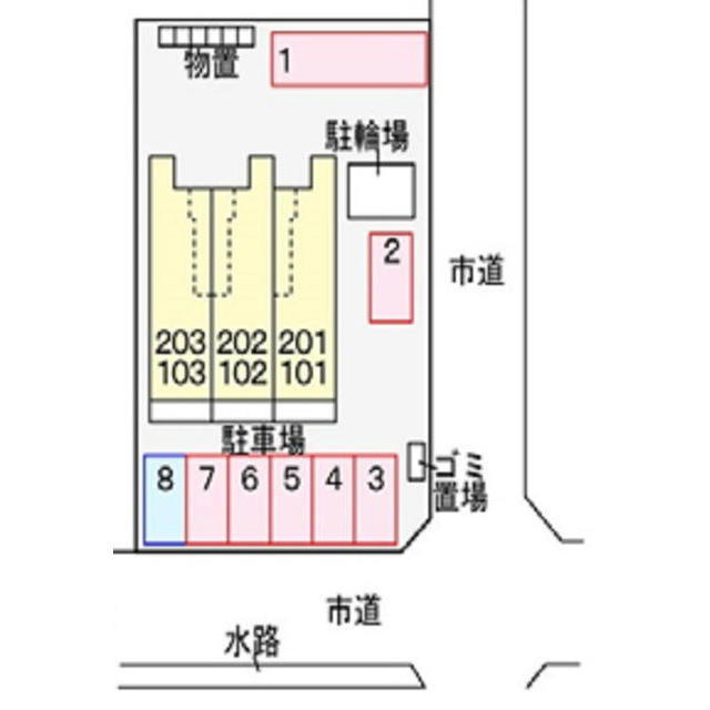 キング　フルハウスの駐車場