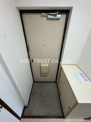 AKビルの玄関|シンプルで使いやすい玄関です