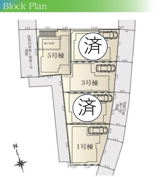 横浜市神奈川区西寺尾３丁目の新築一戸建の内観：施工例|同仕様のキッチンです！
食器洗機付きになります！
設備、収納充実のキッチンです。
