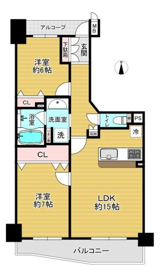 【間取り】 | 緑橋駅前アーバンコンフォート