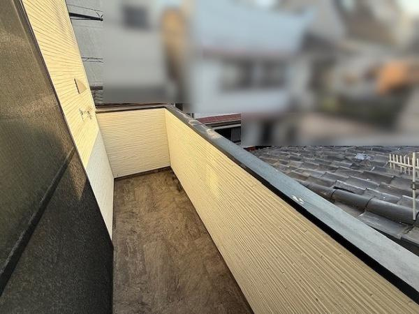 【バルコニー】 | 大阪市生野区桃谷4丁目　中古テラスハウス