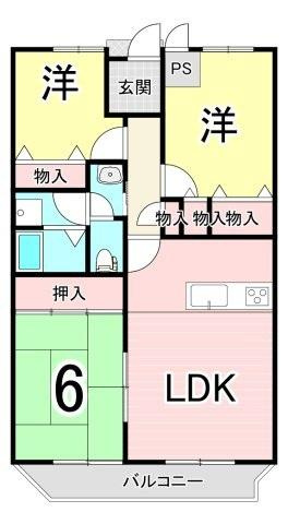 ライオンズマンション和歌山紀伊　の間取り
