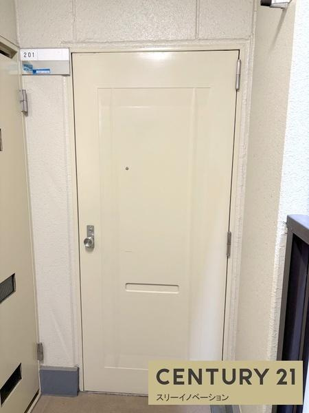 紀洋木材ビルのセキュリティ|★玄関ドアです★