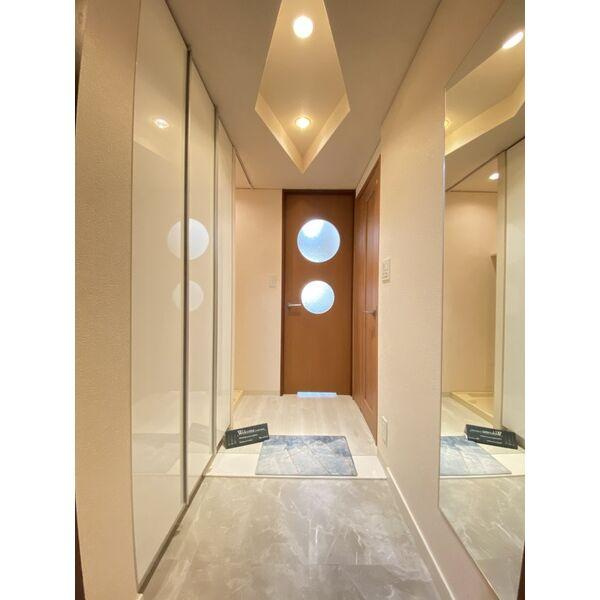 CITY　SPIRE桜川2の玄関