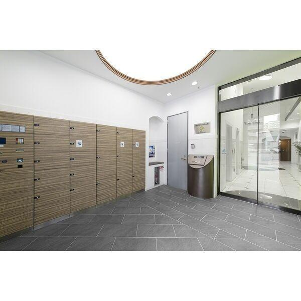 CITY　SPIRE桜川2のエントランス