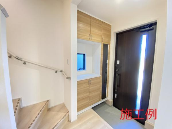 西尾市米津町01期　全6棟・5号棟の外観：施工例|施工例