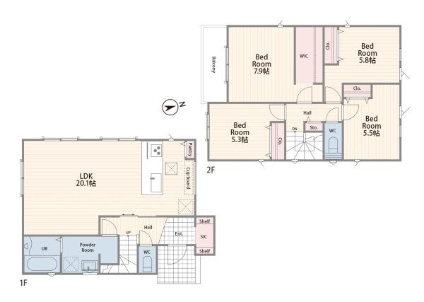 茅ヶ崎市中海岸４丁目の新築一戸建