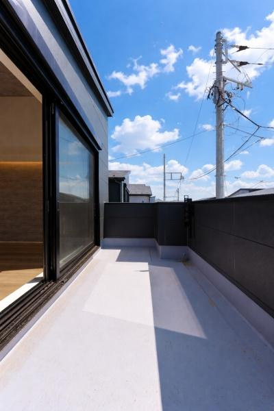 茅ヶ崎市松林１丁目の新築一戸建のバルコニー