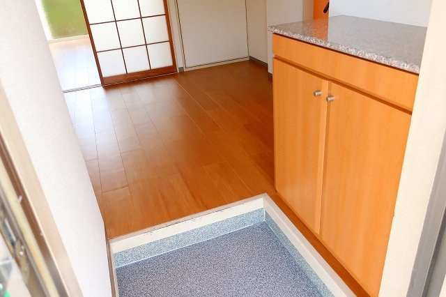 シティハイツ天王　Ｂの玄関