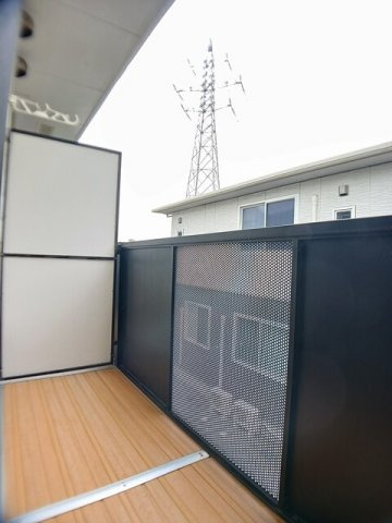コーポラス　ＴＭのバルコニー