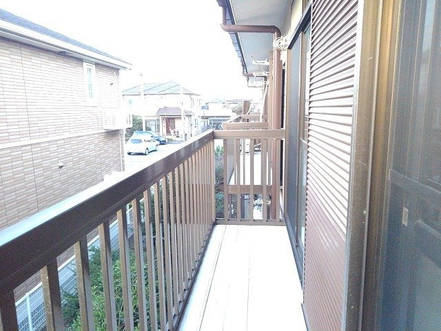 シティハイツ波切のバルコニー
