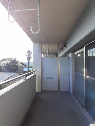 オペルビューＭＪのバルコニー