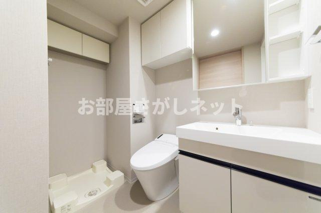 プラウドフラット浅草橋Ⅱ【おとり物件なし】#学生・社会人にオススメ！初期費用分割払いOK！の洗面所|※参考写真