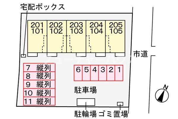 ロイヤル　オークの区画図