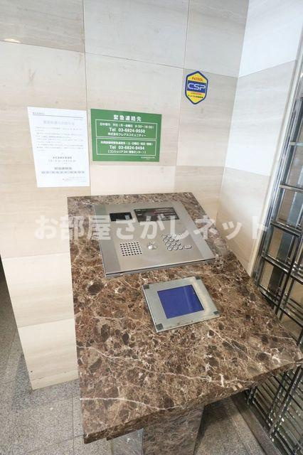 パレステュディオ飯田橋のセキュリティ