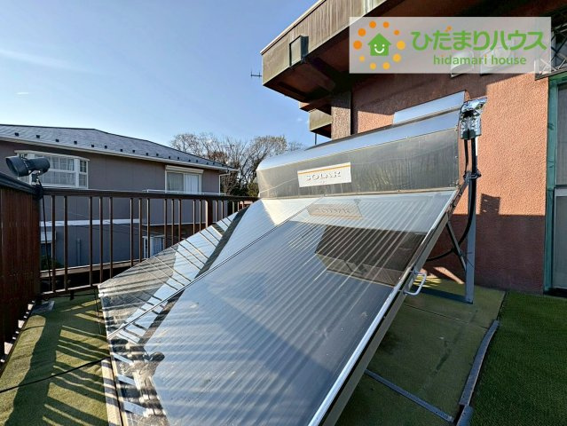 日立市田尻町2丁目　中古戸建のその他|ソーラー温水器があるため、電気、ガス代の節約になります！