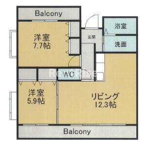 リバーグラスの間取り