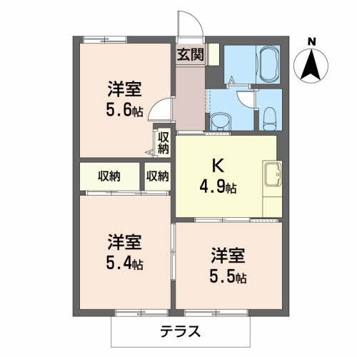ロードハウスの間取り