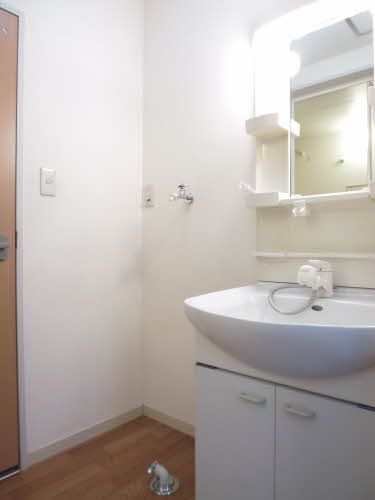 ロードハウスの洗面所