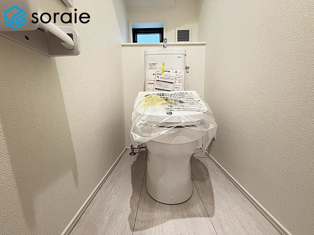 狭山市広瀬台11期全7棟　新築戸建　グラファーレのトイレ|2026/7/3撮影