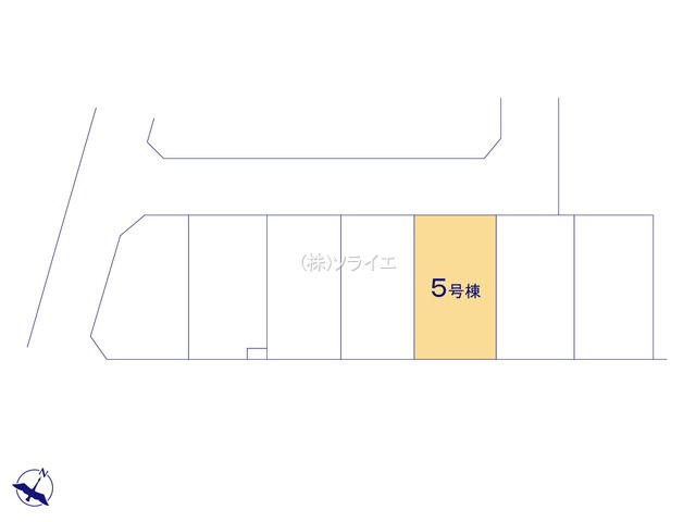 狭山市広瀬台11期全7棟　新築戸建　グラファーレの区画図|2026/7/3撮影