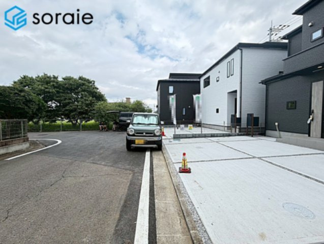 狭山市広瀬台11期全7棟　新築戸建　グラファーレの前面道路含む現地写真|2026/7/3撮影