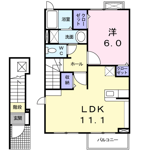 デイジーの間取り