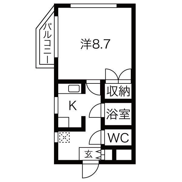 サンフォレストⅡの間取り