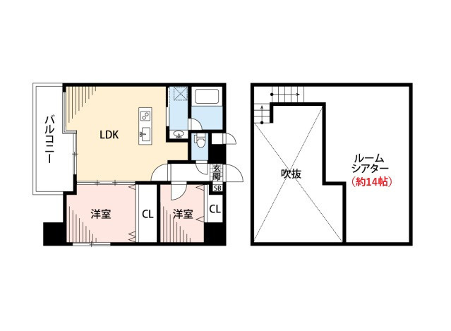 プライムアーバン博多の間取り