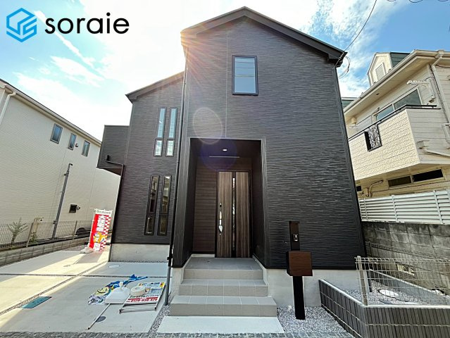 川越市霞ケ関北14期全1棟　新築戸建　グラファーレの外観パース