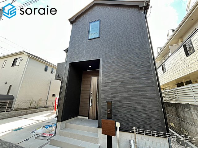 川越市霞ケ関北14期全1棟　新築戸建　グラファーレの外観|2026.8.21撮影
