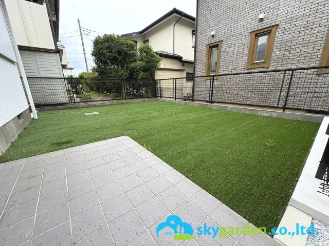 鎌倉市浄明寺六丁目　中古戸建　の庭|広い南庭が魅力