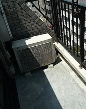 プレール大塚北のバルコニー